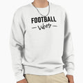 Football Vibes Football Dad Game Day Sweatshirt - Graphic Print Unisex - T-Shirt, Sweatshirt, Hoodie