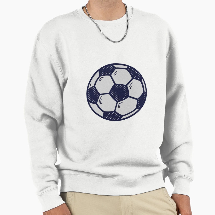 Soccer Ball Sweatshirt - Streetwear Style for Adults - T-Shirt, Sweatshirt, Hoodie
