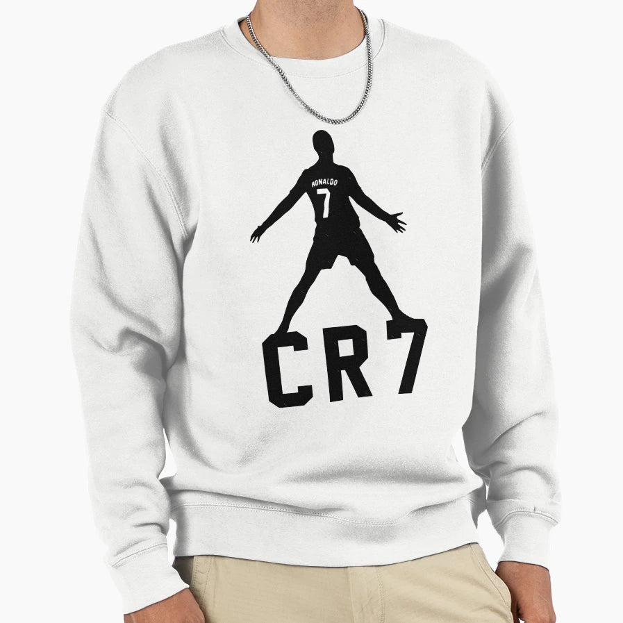 Cristiano Ronaldo Siuuu Celebration Sweatshirt - Minimalist Print Unisex - T-Shirt, Sweatshirt, Hoodie