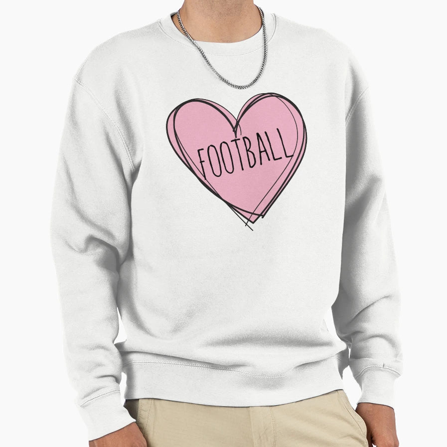 Football Sweatshirt - Trendy Graphic Men Women - T-Shirt, Sweatshirt, Hoodie