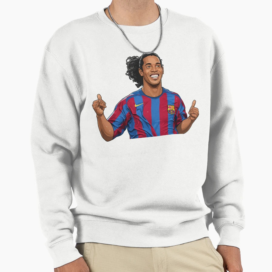 Magician Football Ronaldinho Sweatshirt - Fun Novelty Design Men Women - T-Shirt, Sweatshirt, Hoodie