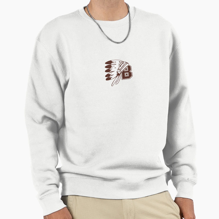 Bonaventure B Headdress Sweatshirt - Fun Novelty Design for Adults - T-Shirt, Sweatshirt, Hoodie
