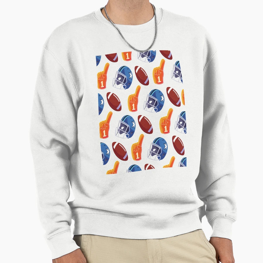 Quarterback Sweatshirt - Fun Novelty Design Men Women - T-Shirt, Sweatshirt, Hoodie