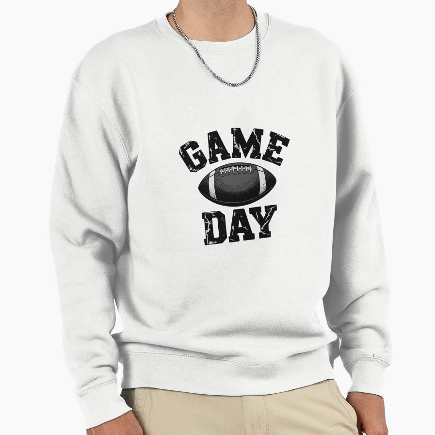 Game Day Football Season Team Sports Sweatshirt - Fun Novelty Design Unisex - T-Shirt, Sweatshirt, Hoodie