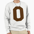 Alphabet Brown O Sports Letter O Sweatshirt - Novelty Apparel Men Women - T-Shirt, Sweatshirt, Hoodie