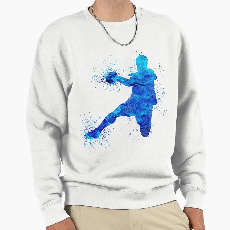Handball Handball Players Graffiti Sweatshirt - Custom Art Print Men Women - T-Shirt, Sweatshirt, Hoodie