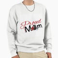 Proud Football Mom Sweatshirt - Casual Everyday Wear for Adults - T-Shirt, Sweatshirt, Hoodie