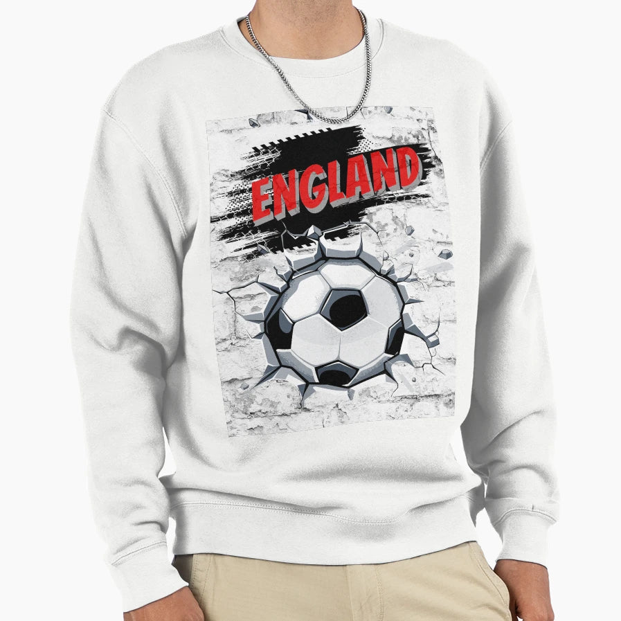 English Soccer England Soccer Sweatshirt - Minimalist Print Men Women - T-Shirt, Sweatshirt, Hoodie