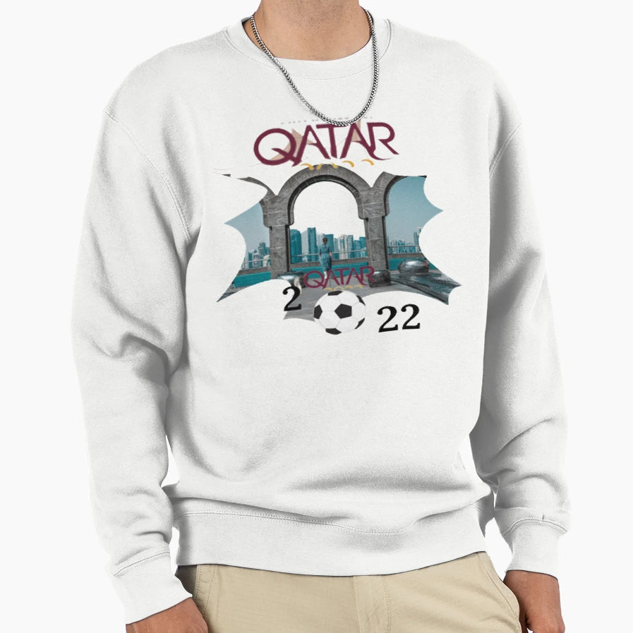 Qatar City Sweatshirt - Graphic Print for Adults - T-Shirt, Sweatshirt, Hoodie