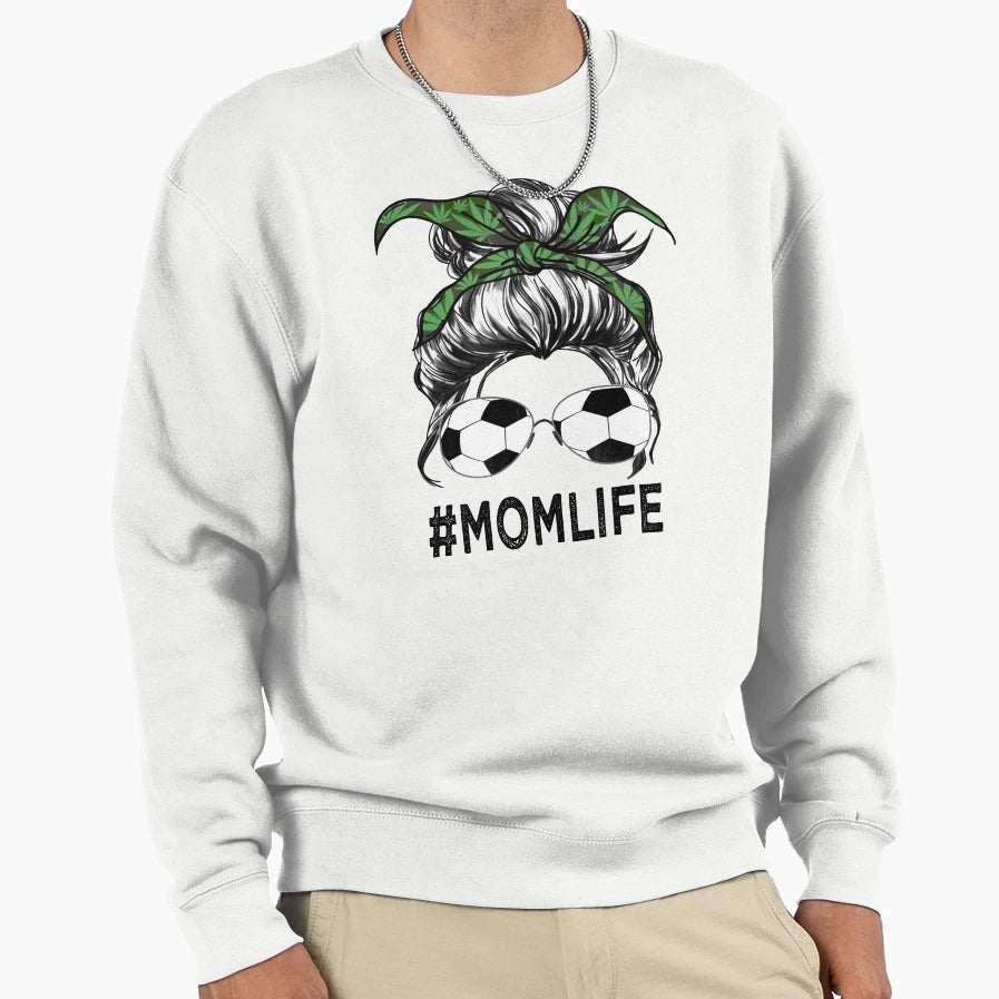 Mom Life 2021 Mothers Day Sweatshirt - Minimalist Print Unisex - T-Shirt, Sweatshirt, Hoodie
