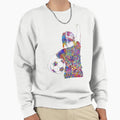 Soccer Player Little Ball Sweatshirt - Aesthetic Graphic for Adults - T-Shirt, Sweatshirt, Hoodie