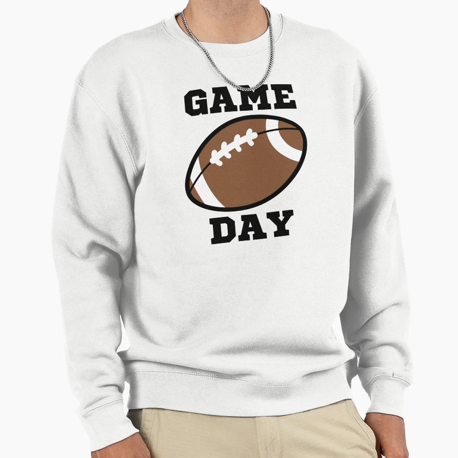 Football Game Day Sweatshirt - Aesthetic Graphic Men Women - T-Shirt, Sweatshirt, Hoodie