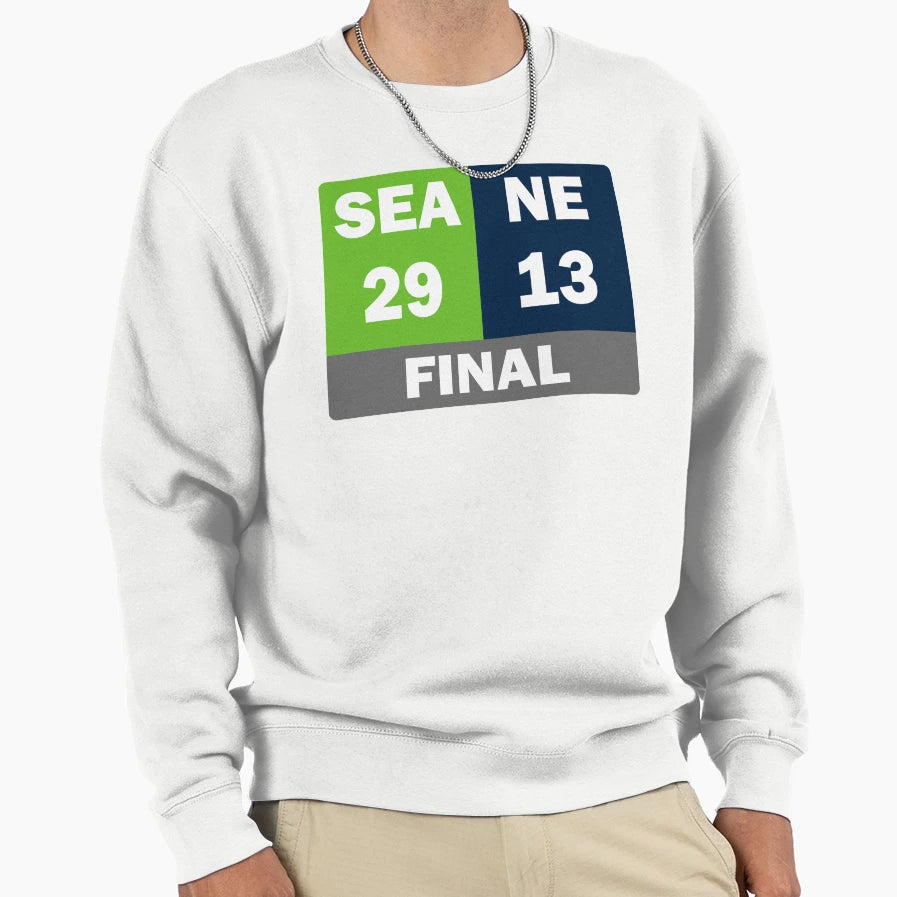Super Bowl 2026 Final Score Sweatshirt - Graphic Print Unisex - T-Shirt, Sweatshirt, Hoodie