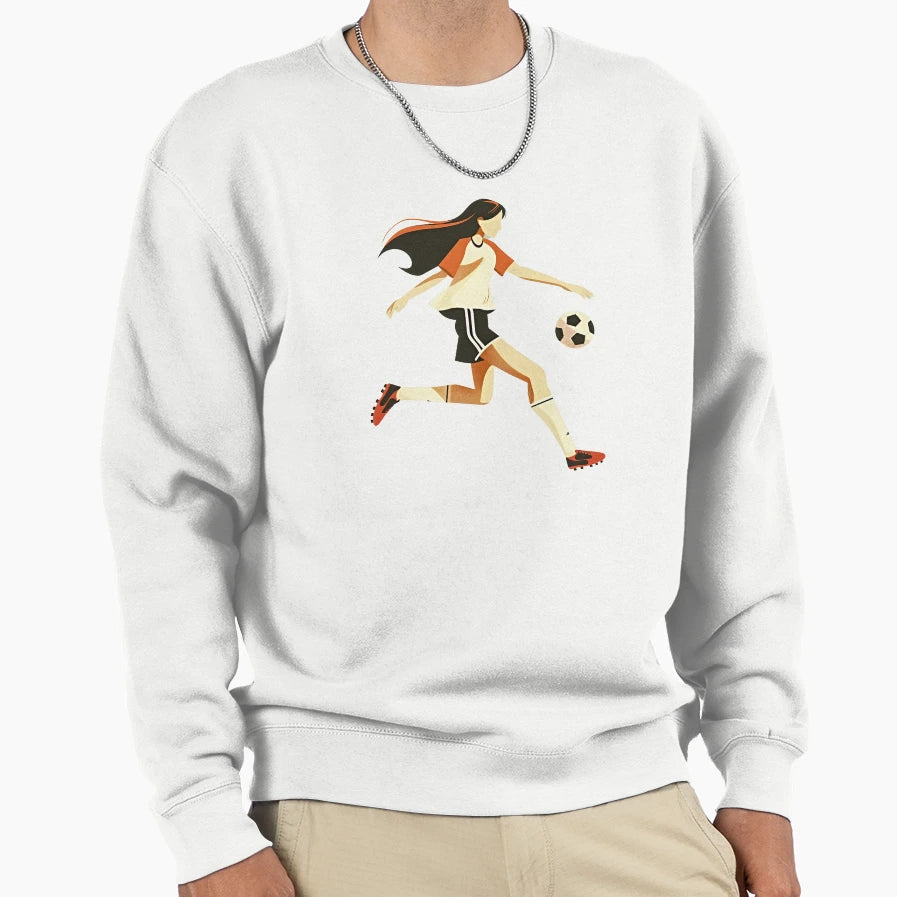 Ladies Soccer Sweatshirt - Unique Graphic Men Women - T-Shirt, Sweatshirt, Hoodie