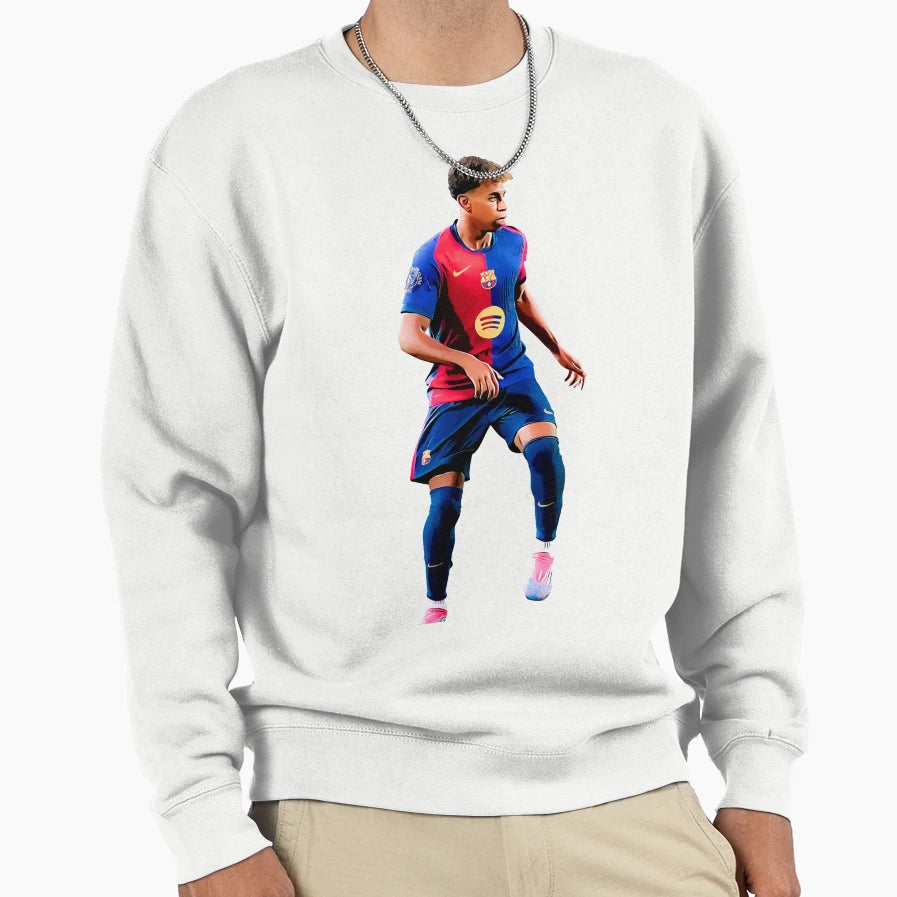 Lamine Yamal Sweatshirt - Graphic Print Men Women - T-Shirt, Sweatshirt, Hoodie