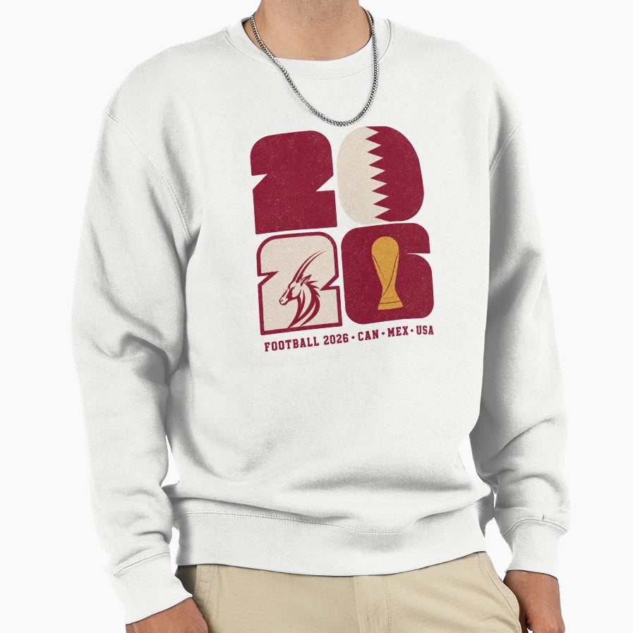 Qatar Fifa World Cup Logo Collection T-Shirt - Aesthetic Graphic for Adults - T-Shirt, Sweatshirt, Hoodie