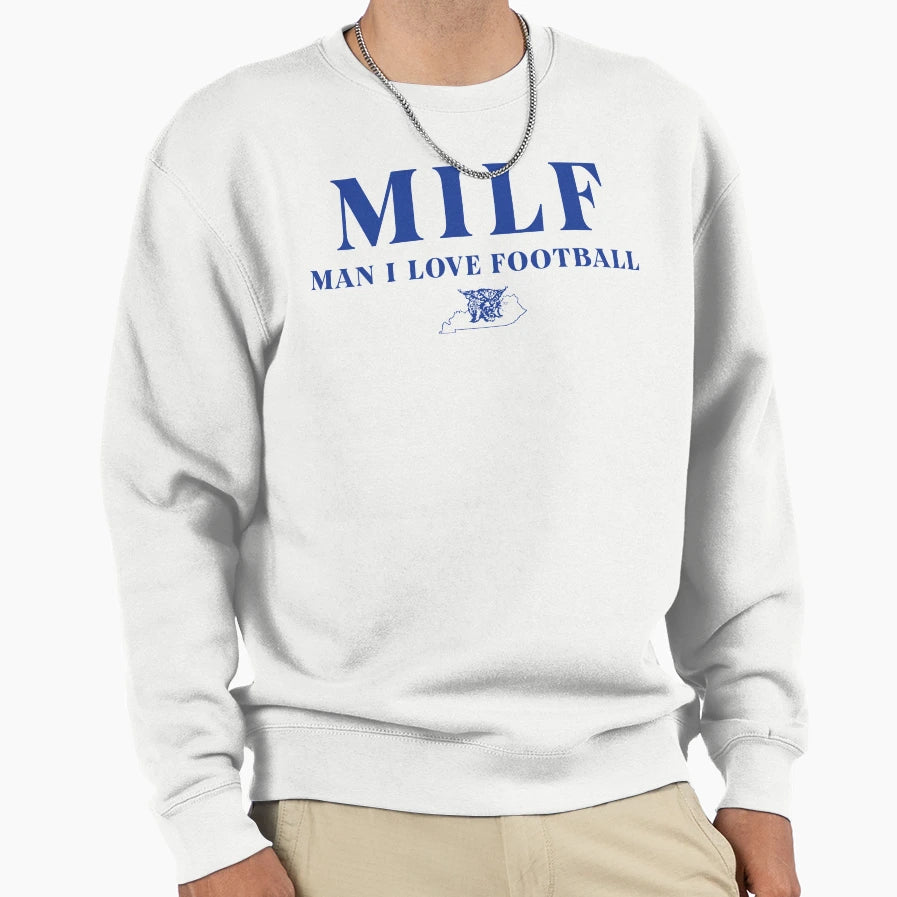 I Love Football Sweatshirt - Casual Everyday Wear Men Women - T-Shirt, Sweatshirt, Hoodie
