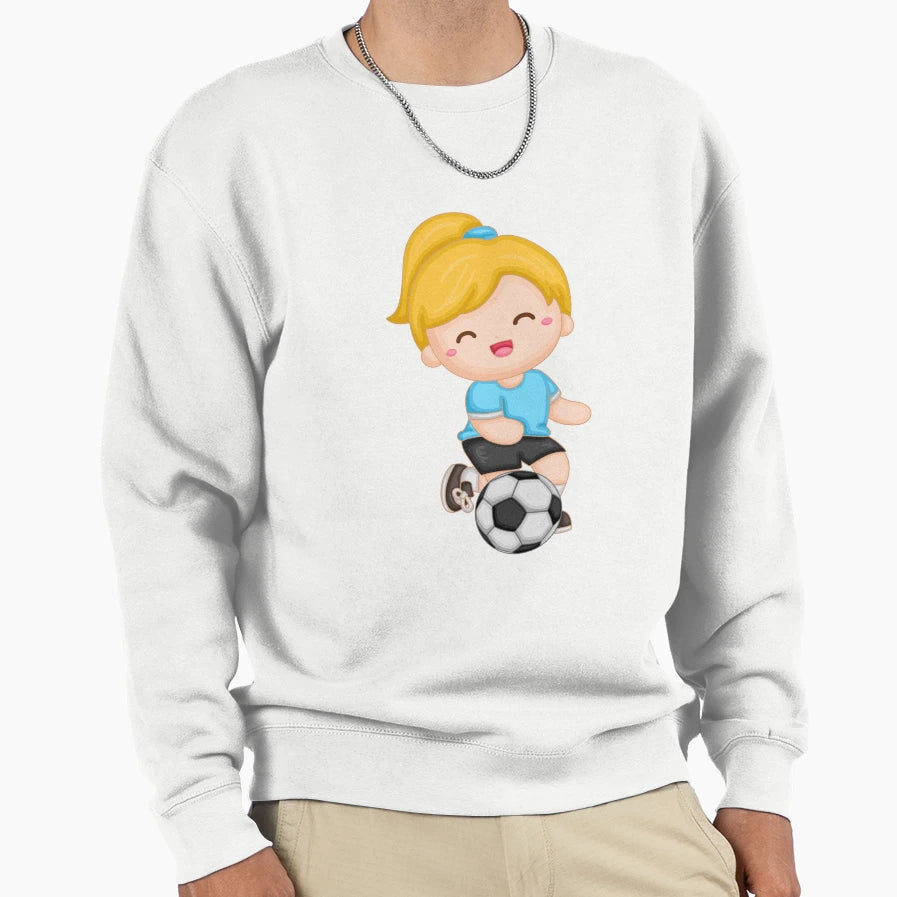 Having Fun While Playing Soccer Sweatshirt - Fun Novelty Design for Adults - T-Shirt, Sweatshirt, Hoodie
