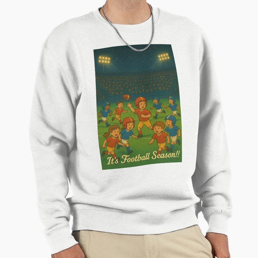 Lets Play Football Sweatshirt - Unique Graphic Unisex - T-Shirt, Sweatshirt, Hoodie