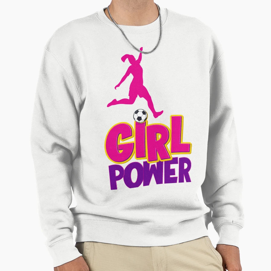 Soccer Power Sweatshirt - Fun Novelty Design Unisex - T-Shirt, Sweatshirt, Hoodie