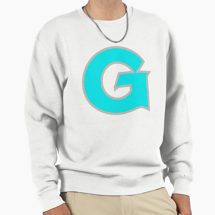 Georgetown Teal Logo Sweatshirt - Streetwear Style for Adults - T-Shirt, Sweatshirt, Hoodie
