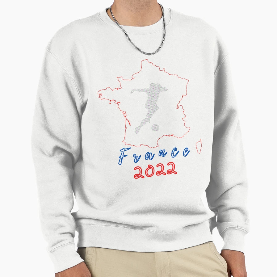 France Football Cup 2022 T-Shirt - Streetwear Style for Adults - T-Shirt, Sweatshirt, Hoodie