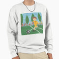 Footballer Sweatshirt - Aesthetic Graphic Men Women - T-Shirt, Sweatshirt, Hoodie