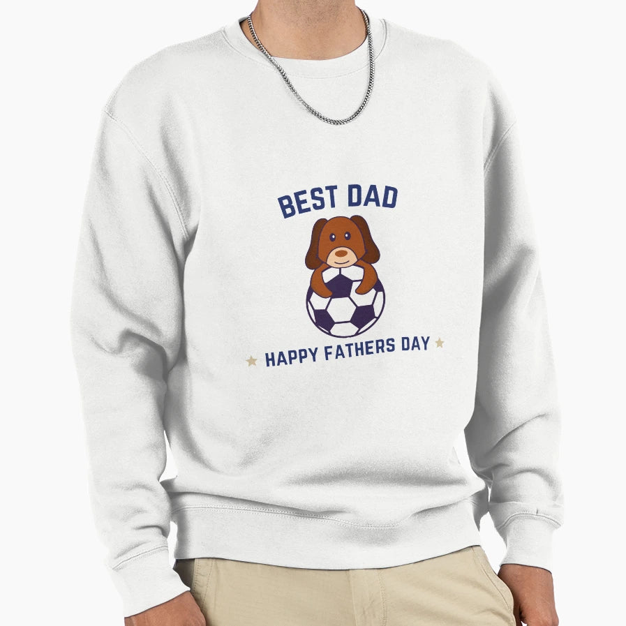 Best Dad Happy Fathers Day Sweatshirt - Custom Art Print Unisex - T-Shirt, Sweatshirt, Hoodie
