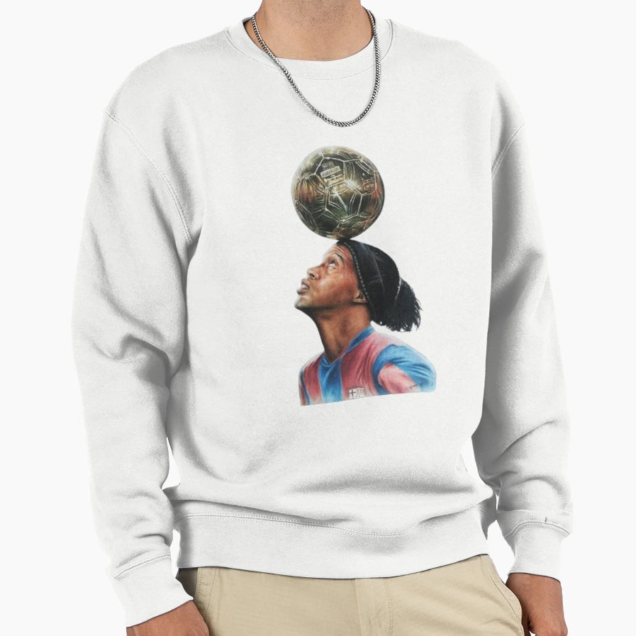 Brazilian Football Player From Sweatshirt - Graphic Print Men Women - T-Shirt, Sweatshirt, Hoodie