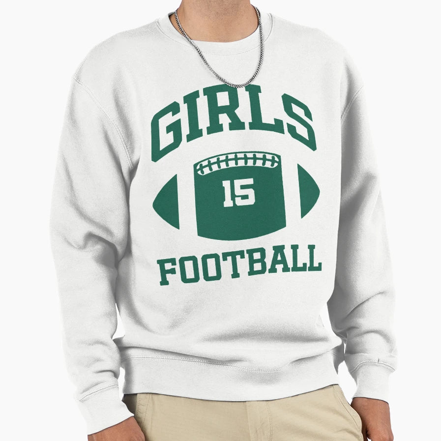 Football People Who Loves Friends Sweatshirt - Minimalist Print Men Women - T-Shirt, Sweatshirt, Hoodie