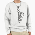 Football Foot And Ball Sweatshirt - Streetwear Style Men Women - T-Shirt, Sweatshirt, Hoodie