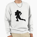 Football Player Sweatshirt - Minimalist Print Men Women - T-Shirt, Sweatshirt, Hoodie