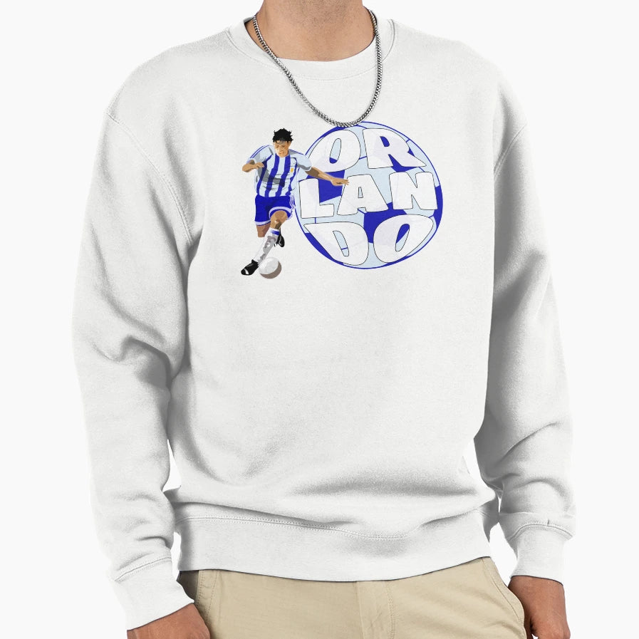 Orlando Soccer Enthusiast Kickin Sweatshirt - Aesthetic Graphic Men Women - T-Shirt, Sweatshirt, Hoodie