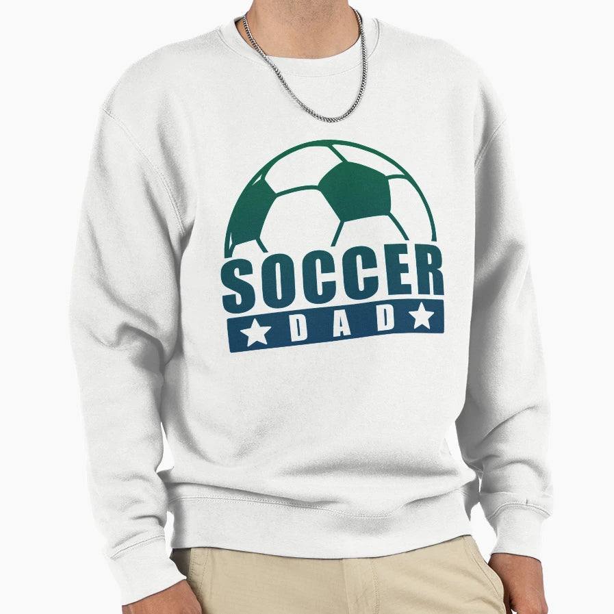 Soccer Dad Sweatshirt - Graphic Print for Adults - T-Shirt, Sweatshirt, Hoodie