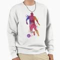 Soccer Player Sweatshirt - Custom Art Print for Adults - T-Shirt, Sweatshirt, Hoodie