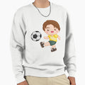 Little Kicking Soccer Ball Sweatshirt - Aesthetic Graphic for Adults - T-Shirt, Sweatshirt, Hoodie