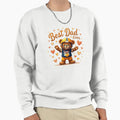 Best Dad Ever Adorable Football Sweatshirt - Minimalist Print Unisex - T-Shirt, Sweatshirt, Hoodie