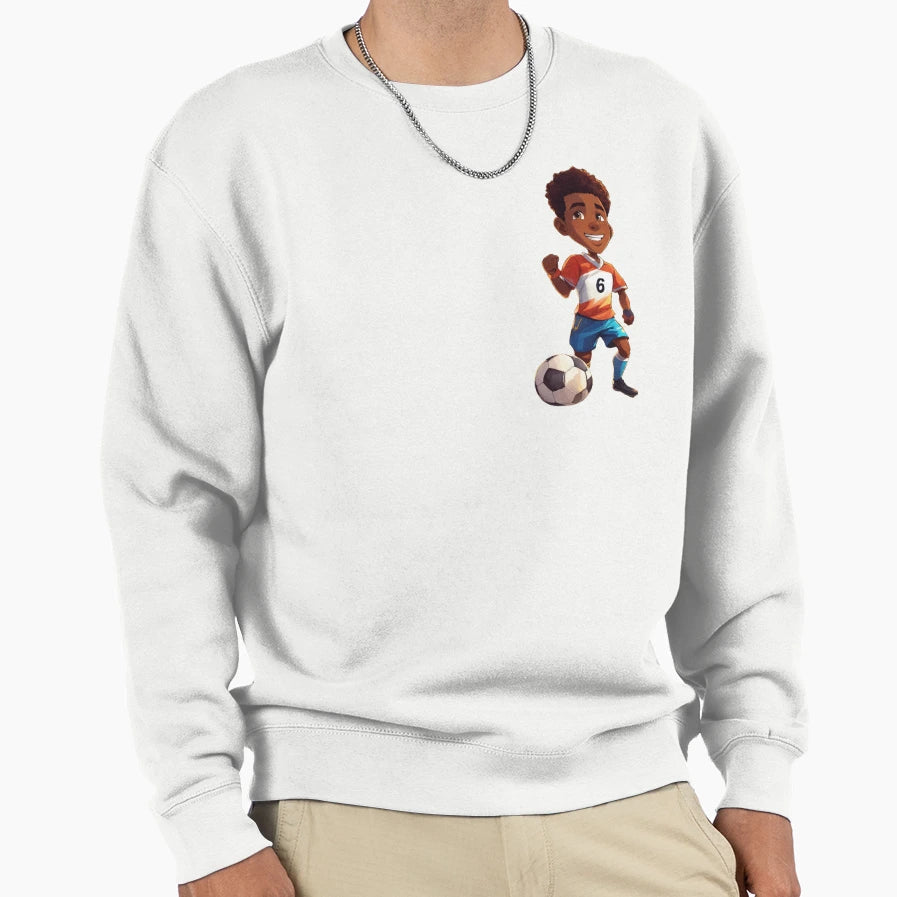 Soccer Sweatshirt - Minimalist Print for Adults - T-Shirt, Sweatshirt, Hoodie
