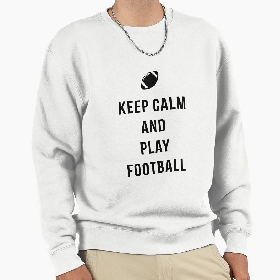 Football Sweatshirt - Aesthetic Graphic Unisex - T-Shirt, Sweatshirt, Hoodie
