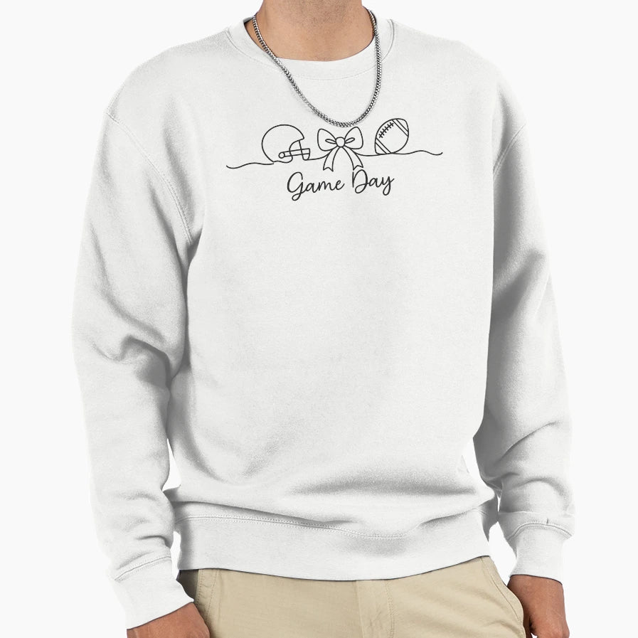 Game Day Sweatshirt - Unique Graphic for Adults - T-Shirt, Sweatshirt, Hoodie