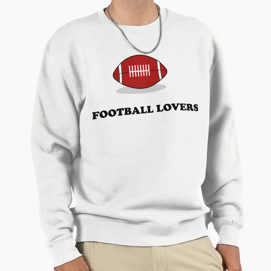 Football Lovers Sweatshirt - Unique Graphic Unisex - T-Shirt, Sweatshirt, Hoodie
