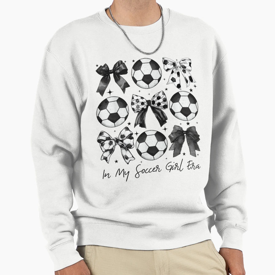 Soccer My Soccer Era Groovy Soccer T-Shirt - Aesthetic Graphic Men Women - T-Shirt, Sweatshirt, Hoodie
