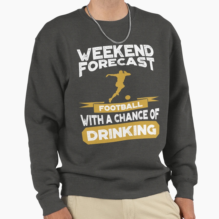 Funny Football T-Shirt - Minimalist Print Unisex - T-Shirt, Sweatshirt, Hoodie