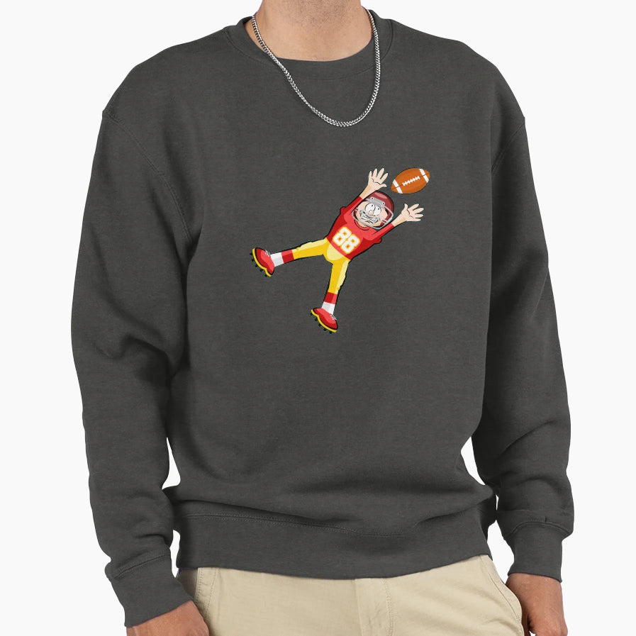 American Football Cartoon 27 41 Sweatshirt - Novelty Apparel Men Women - T-Shirt, Sweatshirt, Hoodie