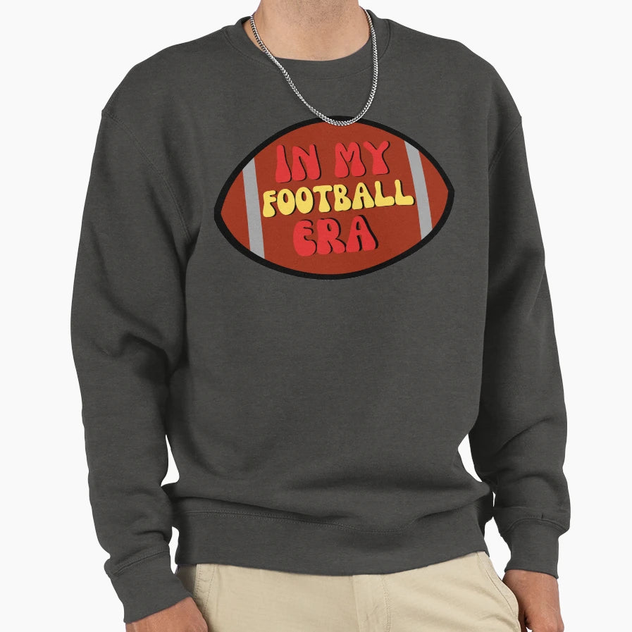 My Football Era Sweatshirt - Aesthetic Graphic Men Women - T-Shirt, Sweatshirt, Hoodie
