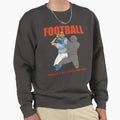 Football Gives You Concussions Sweatshirt - Aesthetic Graphic for Adults - T-Shirt, Sweatshirt, Hoodie