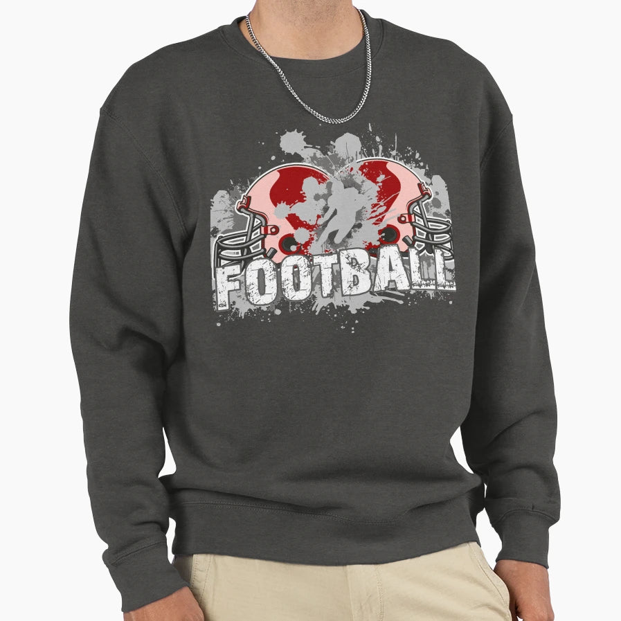 American Football Sweatshirt - Graphic Print Unisex - T-Shirt, Sweatshirt, Hoodie