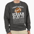 Football Season Sweatshirt - Minimalist Print Unisex - T-Shirt, Sweatshirt, Hoodie