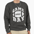 Game Day Football Sweatshirt - Minimalist Print for Adults - T-Shirt, Sweatshirt, Hoodie