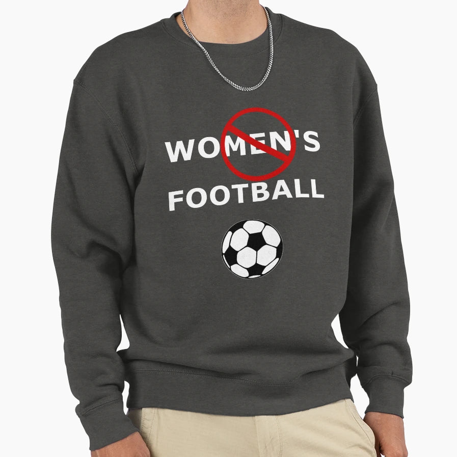 No Womens Sports Sweatshirt - Minimalist Print Men Women - T-Shirt, Sweatshirt, Hoodie